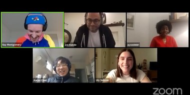 Joe Mande, Ayo Edebiri, Aaron Chen & Lily Sullivan