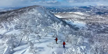 Winter Hiking in Karurusu, Noboribetsu