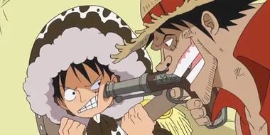 An Explosive Situation! Luffy vs. Fake Luffy!