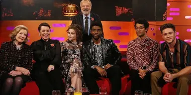 Olivia Colman, Helena Bonham Carter, Chadwick Boseman, Richard Ayoade