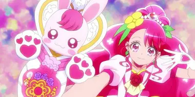 Holding Hands Tightly! We're Pretty Cure ♥ Cure Grace