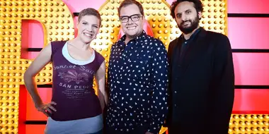 Alan Carr, Francesca Martinez, Nish Kumar