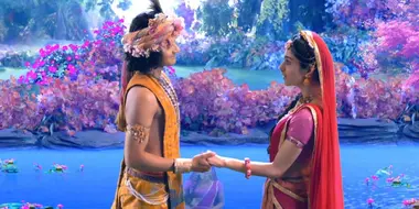 Radha, Krishna's Tearful Goodbye