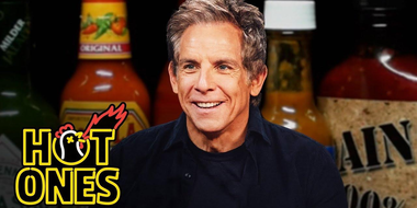 Ben Stiller Giggles Uncontrollably While Eating Spicy Wings