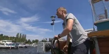 Mit dem Floß auf der Havel (3)