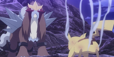 Entei's Fierce Battle Cry!