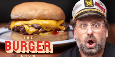 Eric Wareheim Geeks Out While Eating a Burger Omakase Tasting Menu