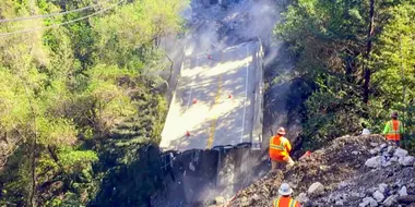 Pacific Coast Bridge Collapse