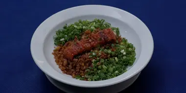 Eel Kabayaki Fried Rice with Spicy Oyster and Leeks of Shinmachi, Fuchu City, Tokyo