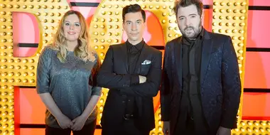 Russell Kane, Roisin Conaty, Nick Helm