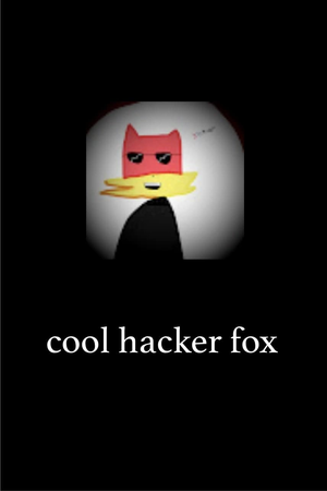 cool hacker fox