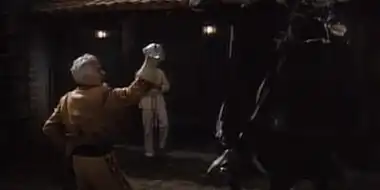 Zorro Fights His Father