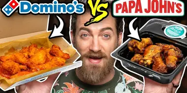 Domino's vs. Papa John's Taste Test | FOOD FEUDS