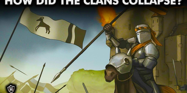 How did the Scottish clan system collapse?