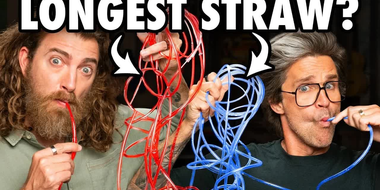 We Drink From The World's Longest Straw