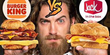 Burger King vs. Jack In The Box Taste Test | FOOD FEUDS