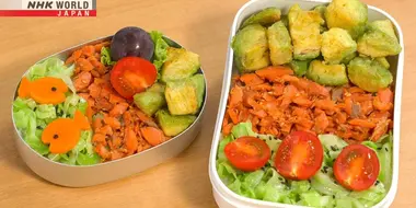 Stamina Donburi Bento & Salmon Avocado Bento