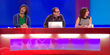 Carol Vorderman, David O'Doherty, John Bishop and Peter Serafinowicz