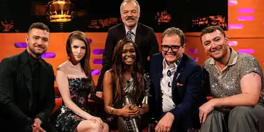 Justin Timberlake, Anna Kendrick, Oti Mabuse, Alan Carr, Sam Smith