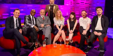 Tom Hiddleston, John Malkovich, Sara Pascoe, Samuel L. Jackson, Chvrches