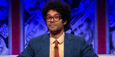 Richard Ayoade, Maisie Adam and Justin Webb