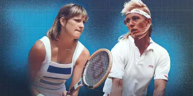 Martina Navratilova and Chris Evert