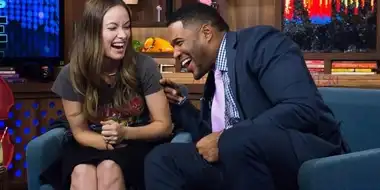 Michael Strahan & Olivia Wilde