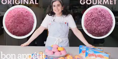 Pastry Chef Attempts to Make Gourmet Sno Balls