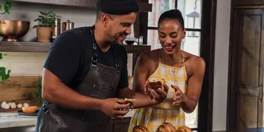 Guava Croissants and Frittata