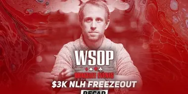 Event #13  No-Limit Hold'em Freezeout Recap