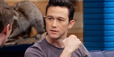 Joseph Gordon-Levitt Wears a Heart T-Shirt and Blue Jeans