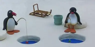 Pingu has a Fishing Competition