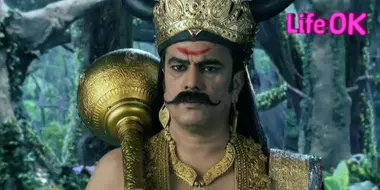 Mahadev threatens Ganesha