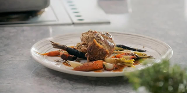 Make: Chicken Suprême with Root Vegetables