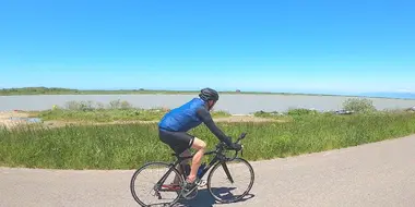 Cycling in the Suburbs of Sapporo