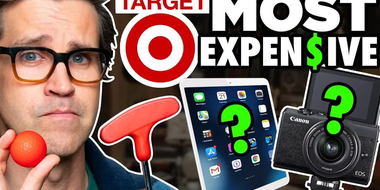 What's The Most Expensive Item At Target? (Mini Golf Game)