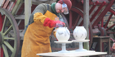 Raku Vessels and a Decorative Challenge