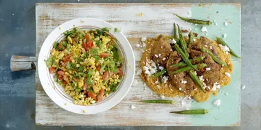 White Fish Tagine and Spicy Cajun Chicken