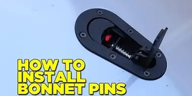 How To Install Bonnet Pins