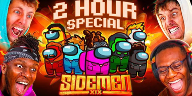 SIDEMEN AMONG US BUT WE ADD A NEW ROLE EVERY SINGLE GAME (2 HOUR SPECIAL)