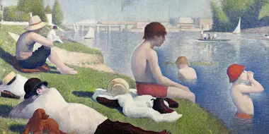 Bathers at Asniers (1884) by Georges Seurat