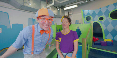 Blippi, Meekah, and Ms. Rachel's Musical Day In The City