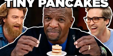 Big Man Tiny Food Challenge ft. Terry Crews