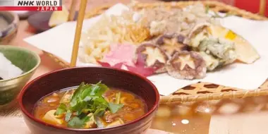 Authentic Japanese Cooking: Assorted Mushroom Tempura