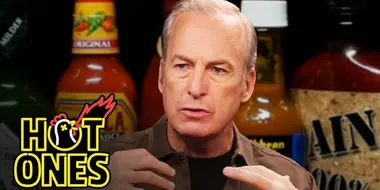 Bob Odenkirk Has a Fire in His Belly While Eating Spicy Wings