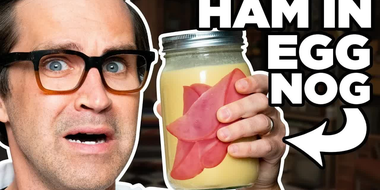 Leaving Weird Things In Eggnog For A Month (Experiment)