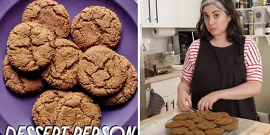 Claire Saffitz Makes Holiday Molasses Spice Cookies