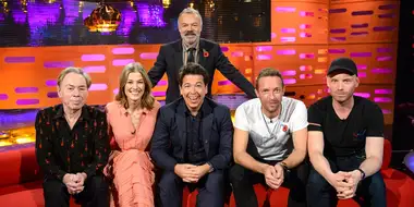 Rosamund Pike, Michael McIntyre, Andrew Lloyd Webber, Coldplay