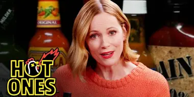Leslie Mann Gets Revenge While Eating Spicy Wings