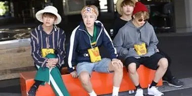 The first helicopter experience of BTS